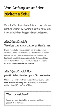 FLV-Makler - ARAG JuraCheck - 4&hellip;