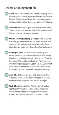 FLV-Makler - ARAG JuraCheck - 5&hellip;